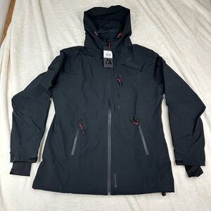 Apricoat Men's Jacket in Black with Removable Hood Size Large